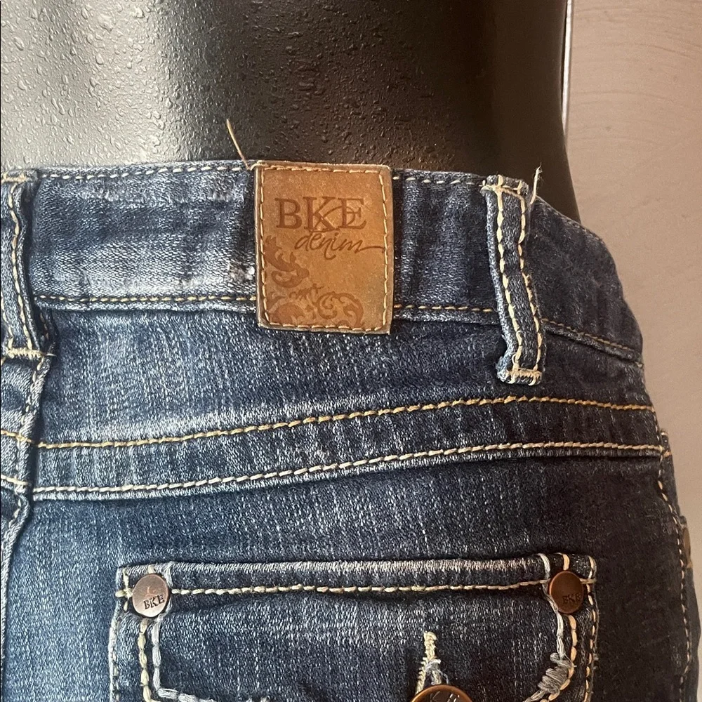 BKE Dark Blue Jean Shorts - Picture 3 of 7